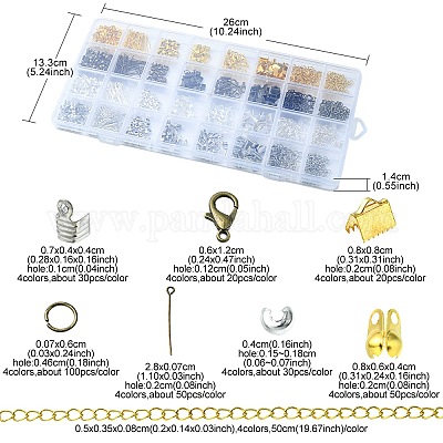 Набор для поиска поделок для изготовления ювелирных изделий DIY-YW0006-45-1