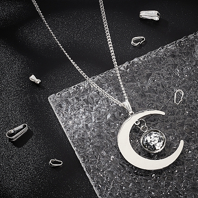 12 шт. 3 размера 925 из стерлингового серебра с застежкой-кнопкой STER-PH0001-60-1