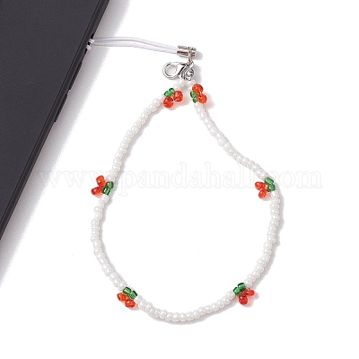 Стеклянные семенные мобильные ремни HJEW-JM01898-1