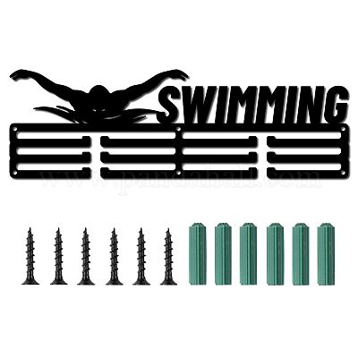 Модная железная вешалка для медалей ODIS-WH0021-118-1