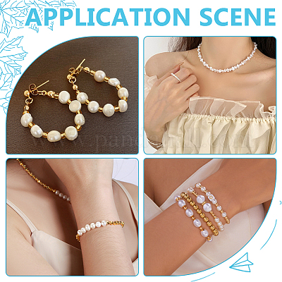 1 нить бусин из натурального культивированного пресноводного жемчуга SSHEL-HY0001-07-1