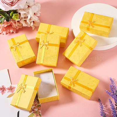 Картон комплект ювелирных изделий коробки CON-TAC0009-03B-1