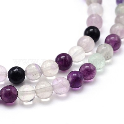 Природных драгоценных камней круглый шарик нити G-J303-20-4mm-1