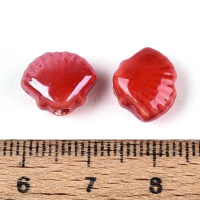 Фарфоровые бусины ручной работы PORC-Q002-01K-01-1