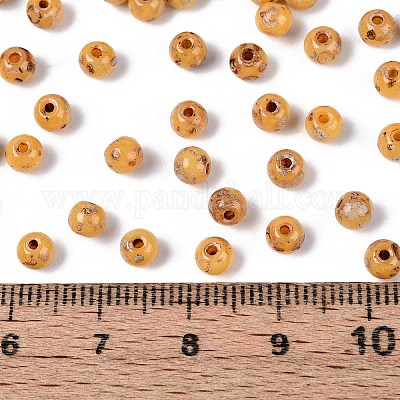 Краска для выпечки пикассо стеклянные бусины SEED-N007-35B-1