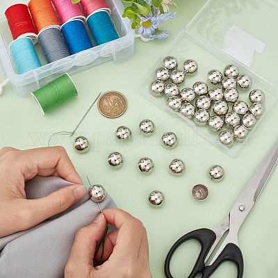 40 шт. пуговицы из сплава BUTT-UN0001-08-1