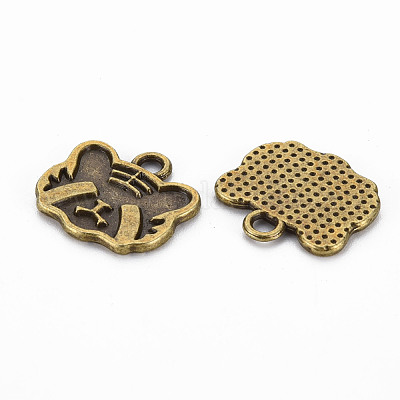 Сплавочные сеттинги для кулона TIBEP-N010-008AB-RS-1