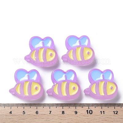 Прозрачные акриловые бусины&nbsp;MACR-S374-06B-03-1