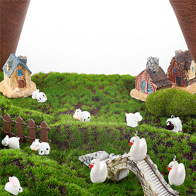 60 шт. 6 стильных кабошона из смолы с декодированием CRES-SC0002-05-1