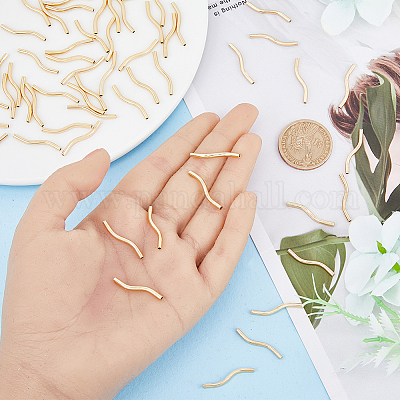 Бисера латунной трубки&nbsp;KK-DC0001-73-1