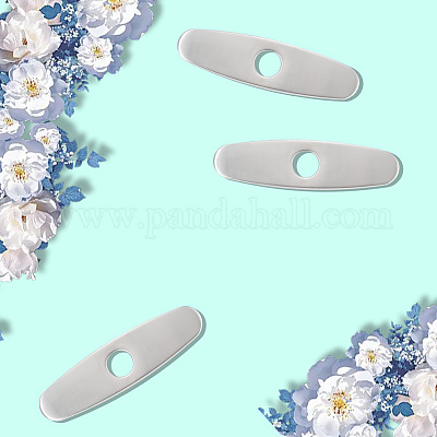 Овальные заглушки для отверстий под смесители из нержавеющей стали STAS-WH20001-18C-P-1