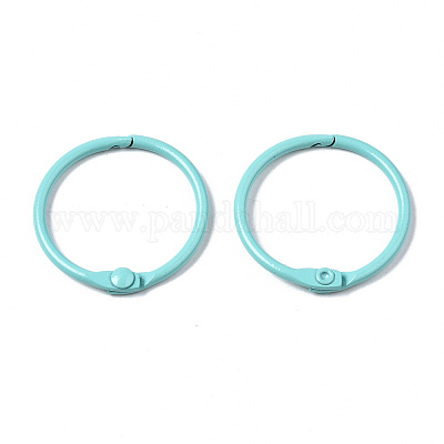 Porte-clés fendus en fer peint à la bombe&nbsp;IFIN-T017-01-1