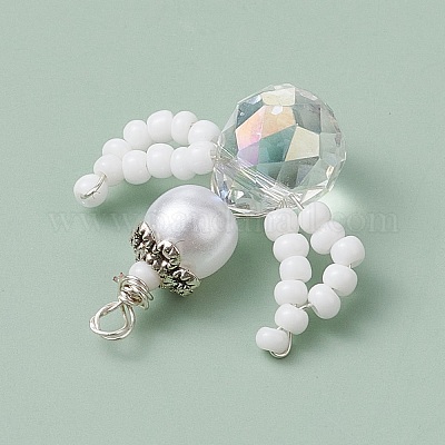 Стеклянные подвески из бисера PALLOY-MZ00355-01-1