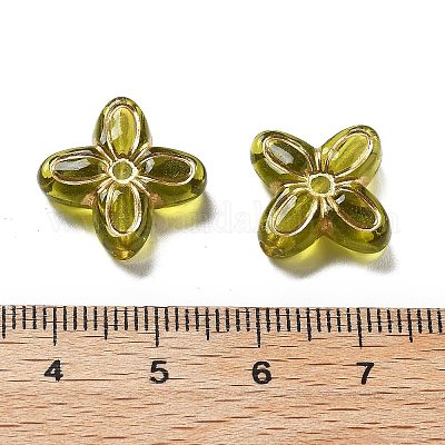 Perles en acrylique transparente&nbsp;OACR-Q016-06A-1