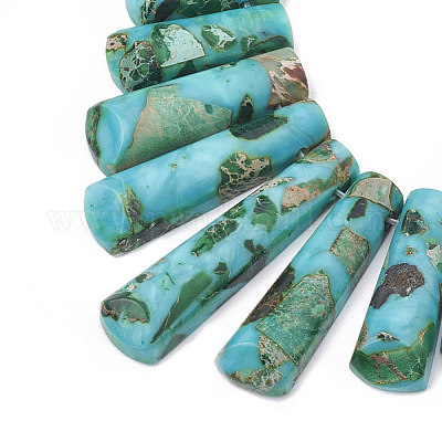 Синтетический драгоценный камень бисер нитей G-S326-003A-1