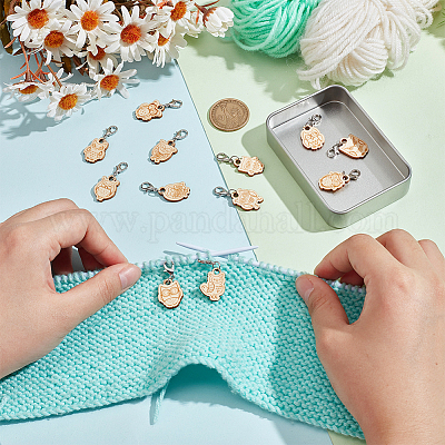 Деревянная подвеска в виде совы HJEW-NB00124-1