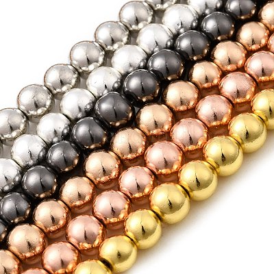 Стеклянные бусины с гальваническим покрытием  EGLA-F166-01A-1