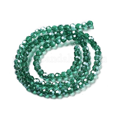 Гальванизируйте прозрачное стекло бисер нитей EGLA-A035-T4mm-A18-1