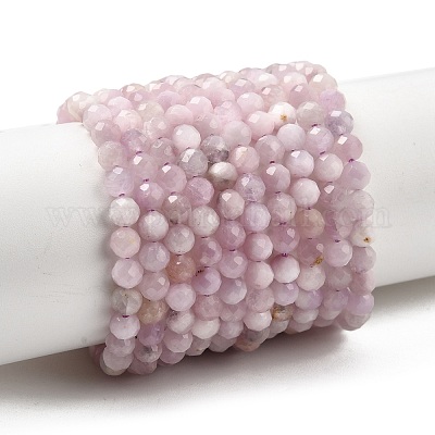 Природные кунцит бисер нитей&nbsp;G-A293-C01-01-1