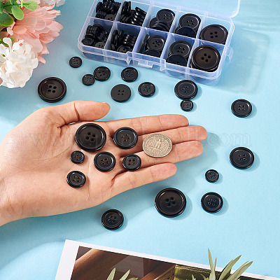 136 шт. 5 стильных смоляных кнопок RESI-TA0004-09A-1
