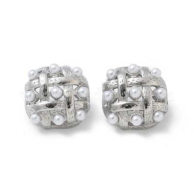 Серьги-гвоздики из нержавеющей стали 304 EJEW-B108-08P-1