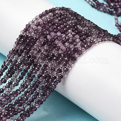 Прозрачные стеклянные бусины GLAA-H027-01A-1