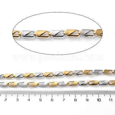 Овальные звенья цепи из нержавеющей стали 304 CHS-F020-02GP-03-1
