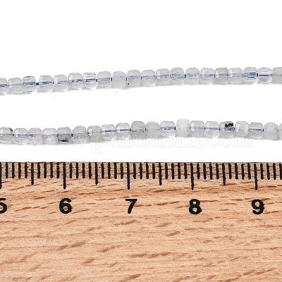 Природные Аквамарин бисер нитей G-RM250104-C6-1