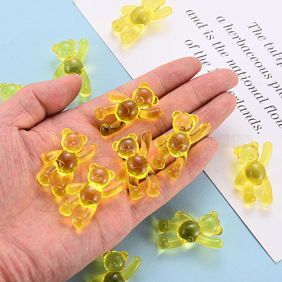 Прозрачные акриловые бусины&nbsp;MACR-S373-01B-916-1