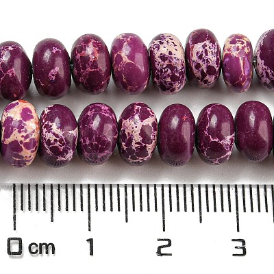 Синтетические окрашенные нити императорской яшмы G-D077-E01-01E-1