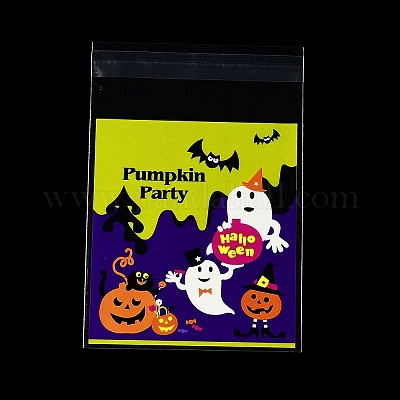 Пластиковый пакет для выпечки на тему хэллоуина OPP-Q004-01E-1