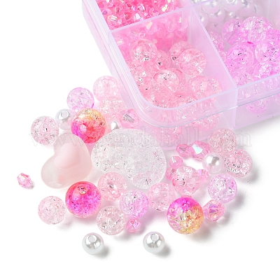 Круглые акриловые бусины своими руками DIY-FS0007-05-1