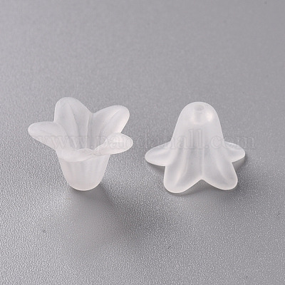 Прозрачные акриловые бусины PLF018-01-1