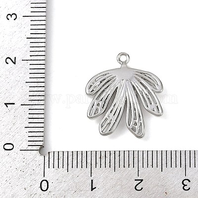 Подвески из латуни с прозрачным фианитом KK-L238-30P-1