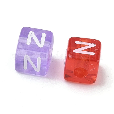 Прозрачные акриловые бусины&nbsp;MACR-K365-07N-1