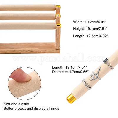 Деревянные стенды кольца пальца NDIS-F003-04B-1