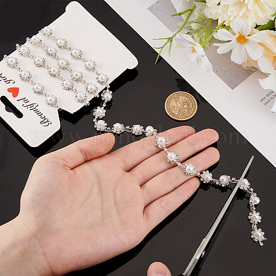 Цепочки со стразами DIY-WH0651-13-1