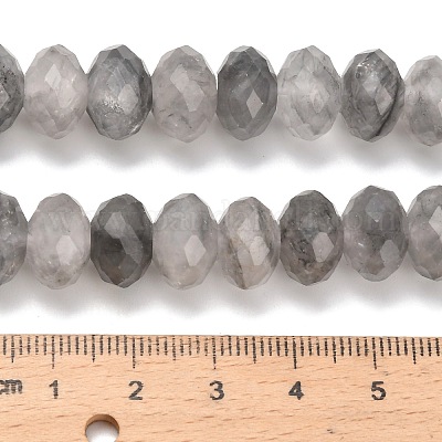 Естественный облачно кварц бисер пряди G-C259-A16-8x12mm-1