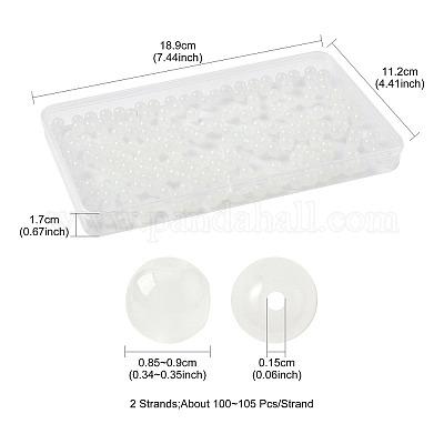 2 нитка круглых бусин из искусственного нефрита DGLA-FS0001-20B-1