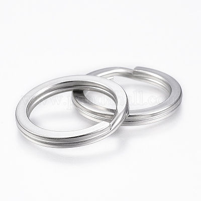 Брелки для ключей из нержавеющей стали 304 STAS-P177-1.5x15mm-P-1