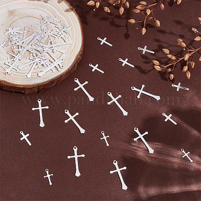 60шт 3 стиля латунные подвески KK-HY0003-88S-1