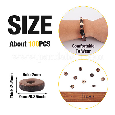 Кокосовые шарики&nbsp;COCB-TA0001-02A-9mm-1