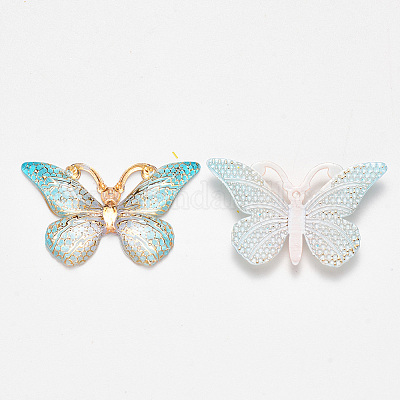 Прозрачные акриловые подвески&nbsp;LS-TACR-R140-08G-1