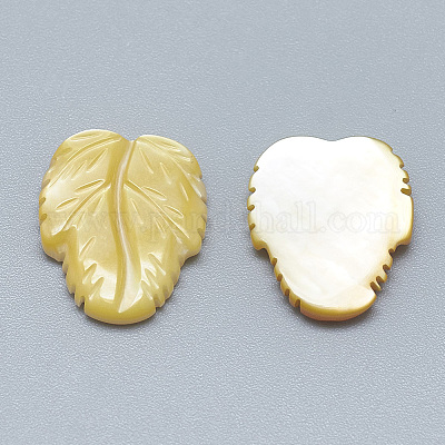 Желтые оболочки кабошоны SSHEL-S260-103A-1