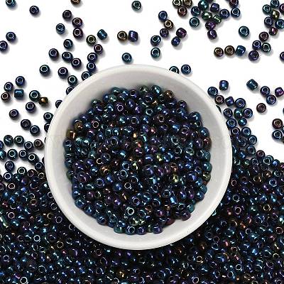 6/0 гальванический ирис круглый стеклянный бисер X-SEED-A009-4mm-604-1
