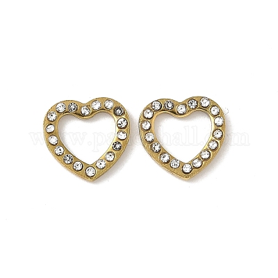 Кабошоны из стразов из нержавеющей стали 304 STAS-A057-04G-D02-1