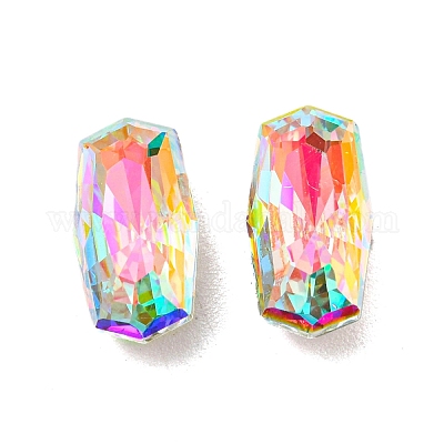 Cabochons de strass en verre&nbsp;RGLA-M017-M01-001ST-1