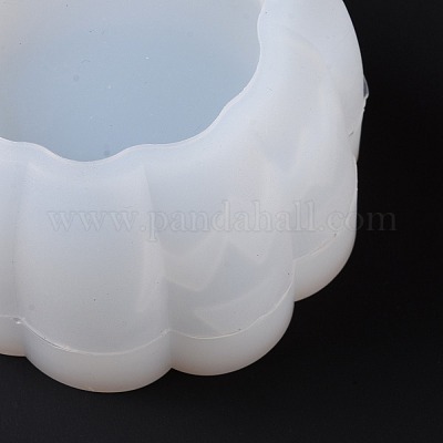 Хэллоуин тема DIY тыква Джек-о-фонарь ящик для хранения и крышка набор силиконовых форм DIY-G058-A01-1