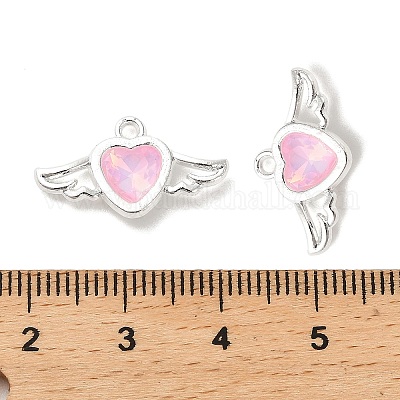 Подвески из сплава со стразами PALLOY-D028-04C-S-RS-1