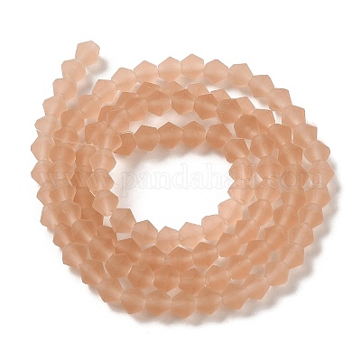 Имитировать нити бус из матового стекла из австрийского хрусталя EGLA-A039-T2mm-MD12-1